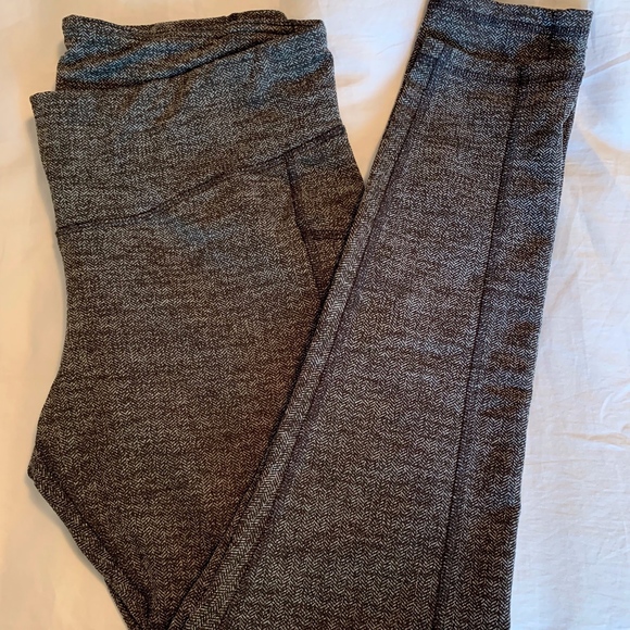 Pants - Marled Gray Leggings sz L